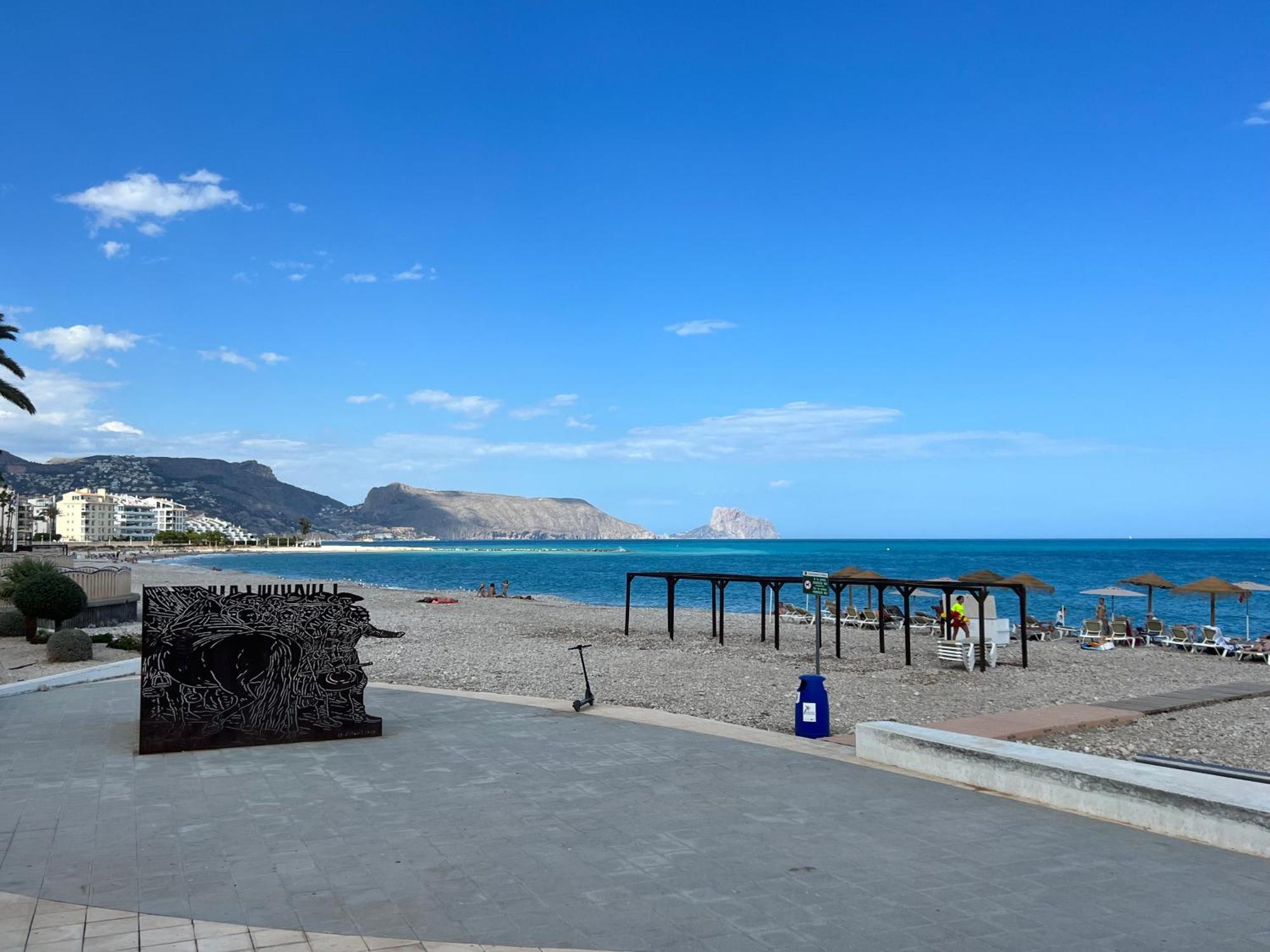 Апартаменти Atico-Duplex Con Vistas Al Mar Y Casco Antiguo En Алтеа Екстер'єр фото