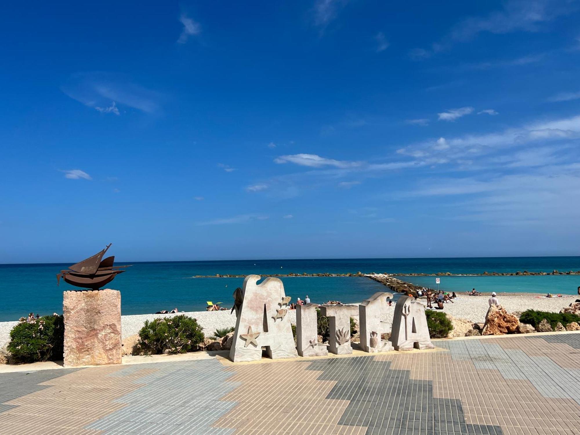 Апартаменти Atico-Duplex Con Vistas Al Mar Y Casco Antiguo En Алтеа Екстер'єр фото