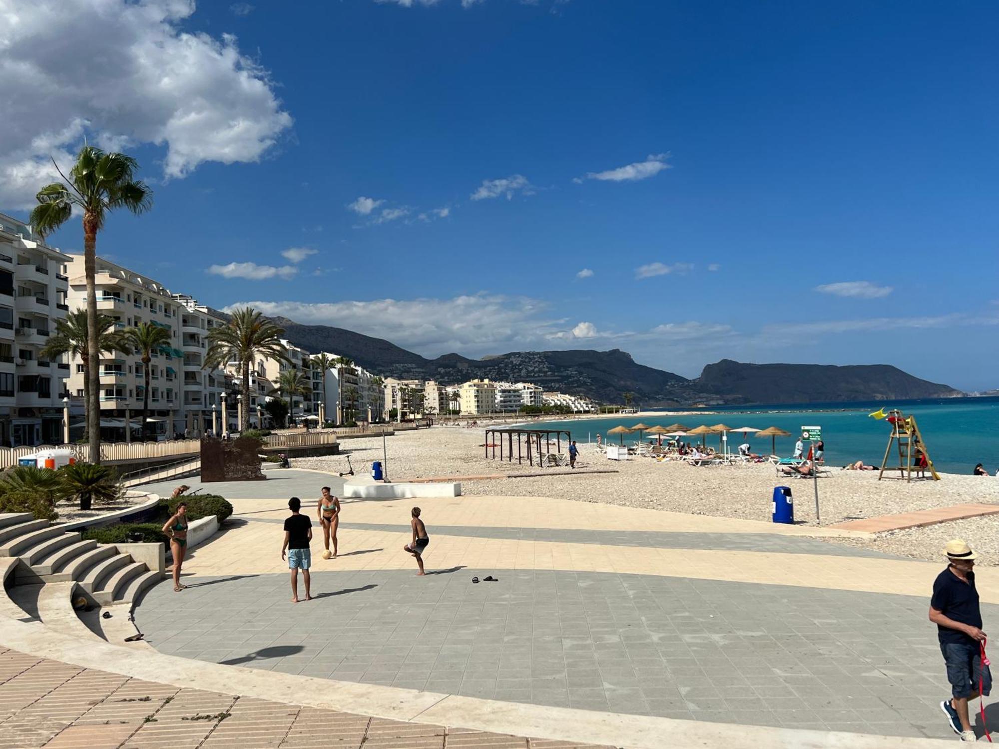 Апартаменти Atico-Duplex Con Vistas Al Mar Y Casco Antiguo En Алтеа Екстер'єр фото